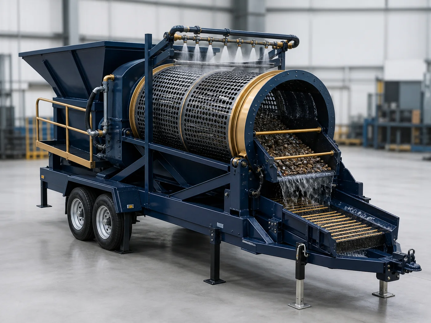 Trommel Wash Plants